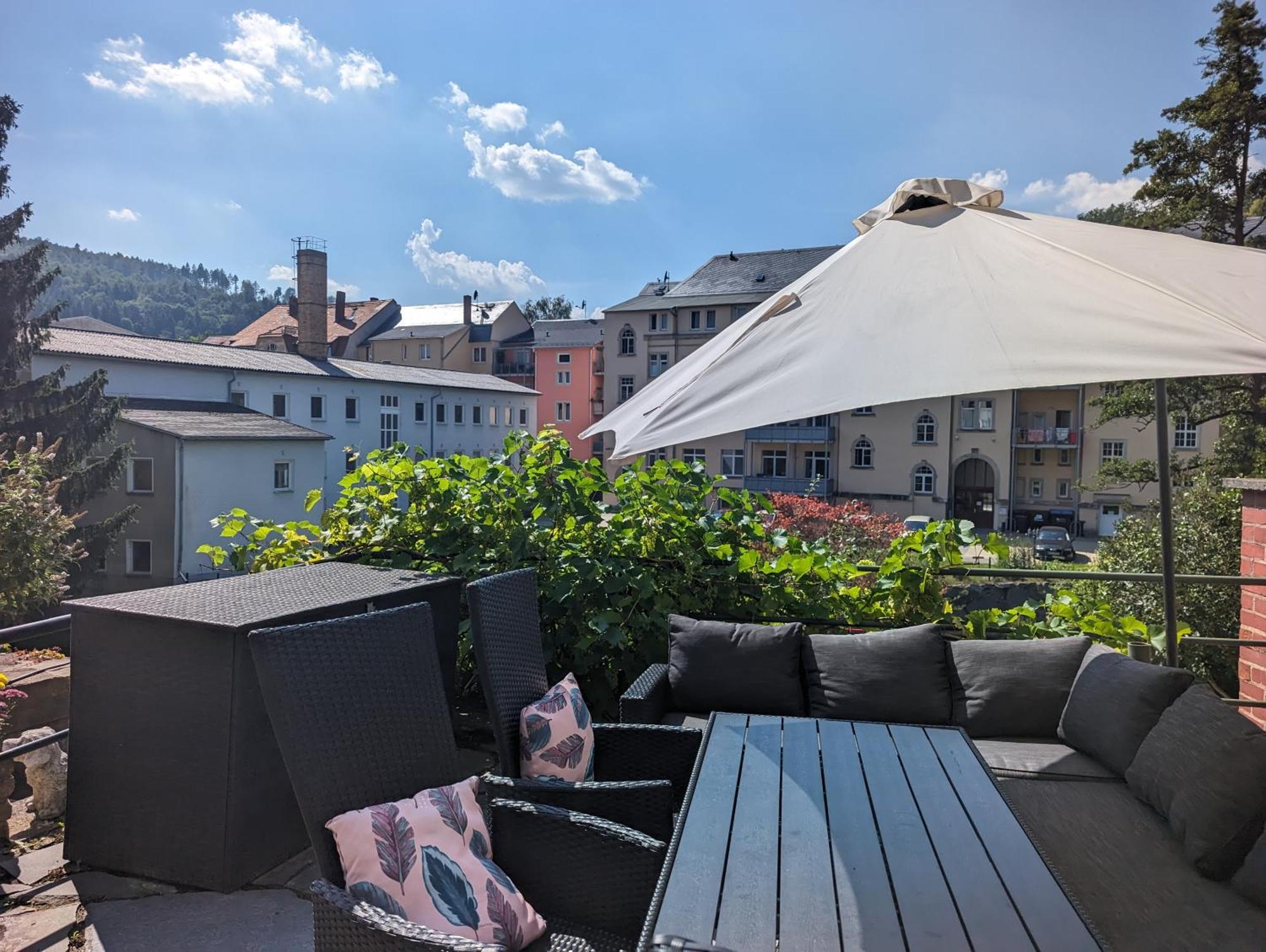 Hw3 - Urlaubsmagie - Helle, Grosse Wohnung Mit Pool Sebnitz Esterno foto