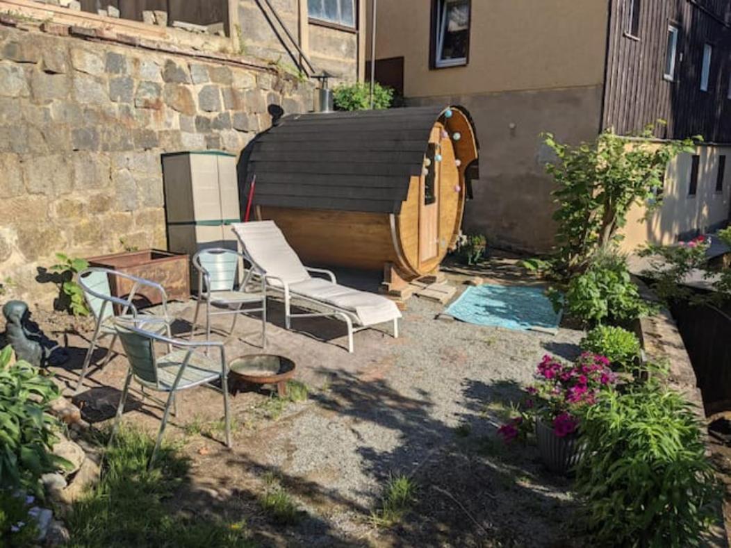 Hw3 - Urlaubsmagie - Helle, Grosse Wohnung Mit Pool Sebnitz Esterno foto