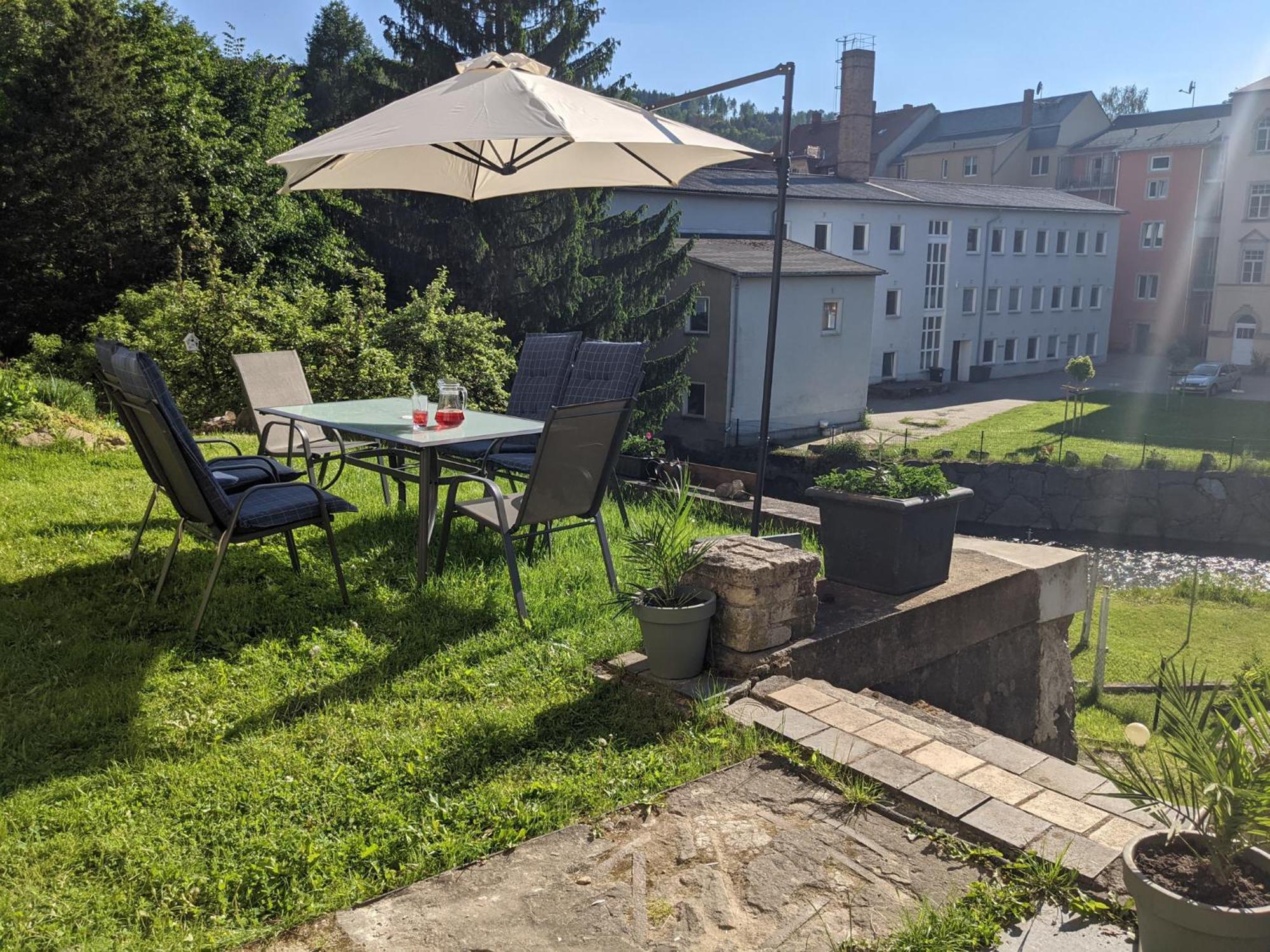 Hw3 - Urlaubsmagie - Helle, Grosse Wohnung Mit Pool Sebnitz Esterno foto