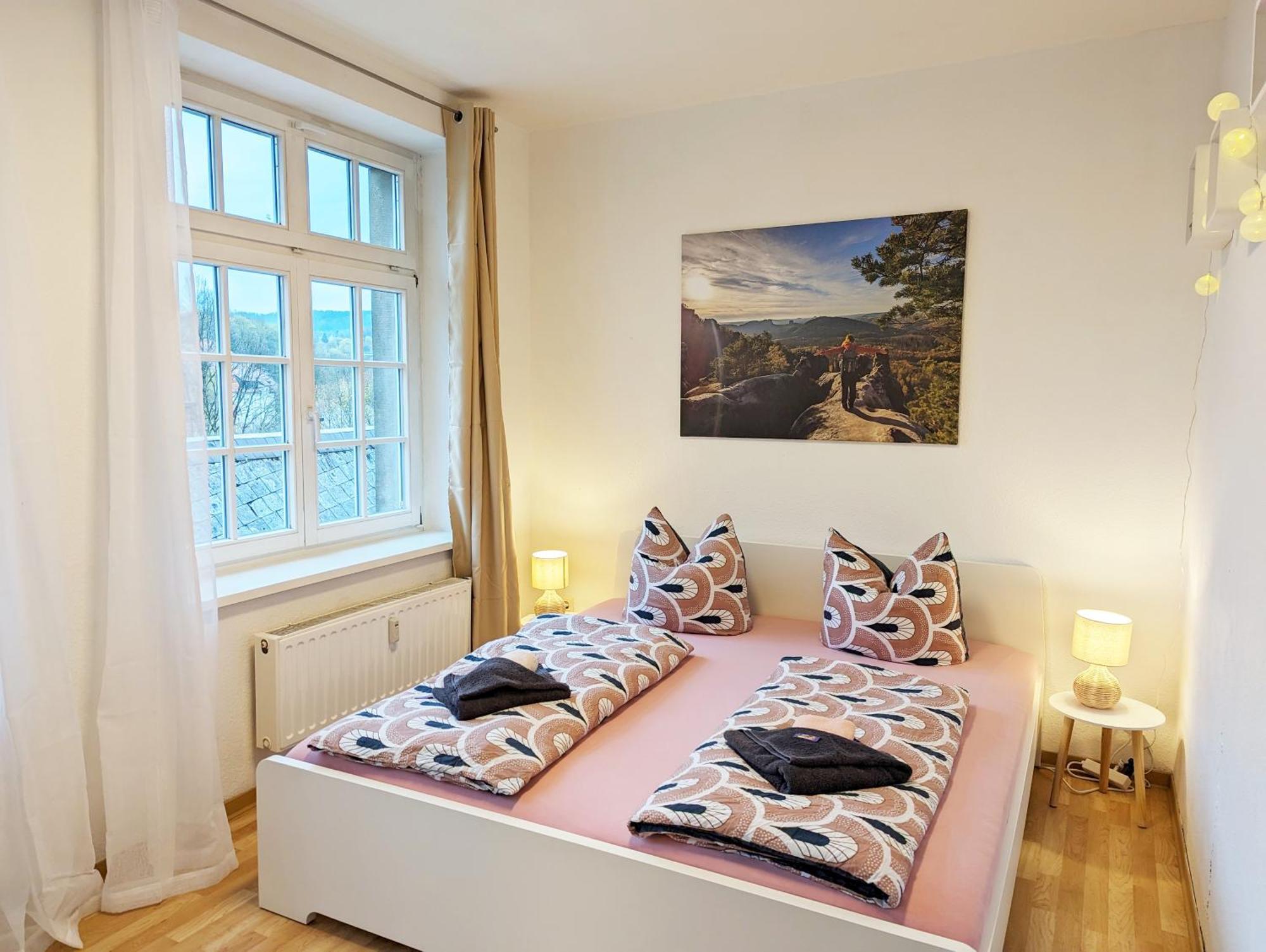 Hw3 - Urlaubsmagie - Helle, Grosse Wohnung Mit Pool Sebnitz Esterno foto